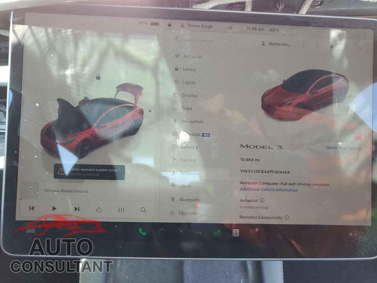 TESLA MODEL 3 2023 - 5YJ3E1EA4PF404484