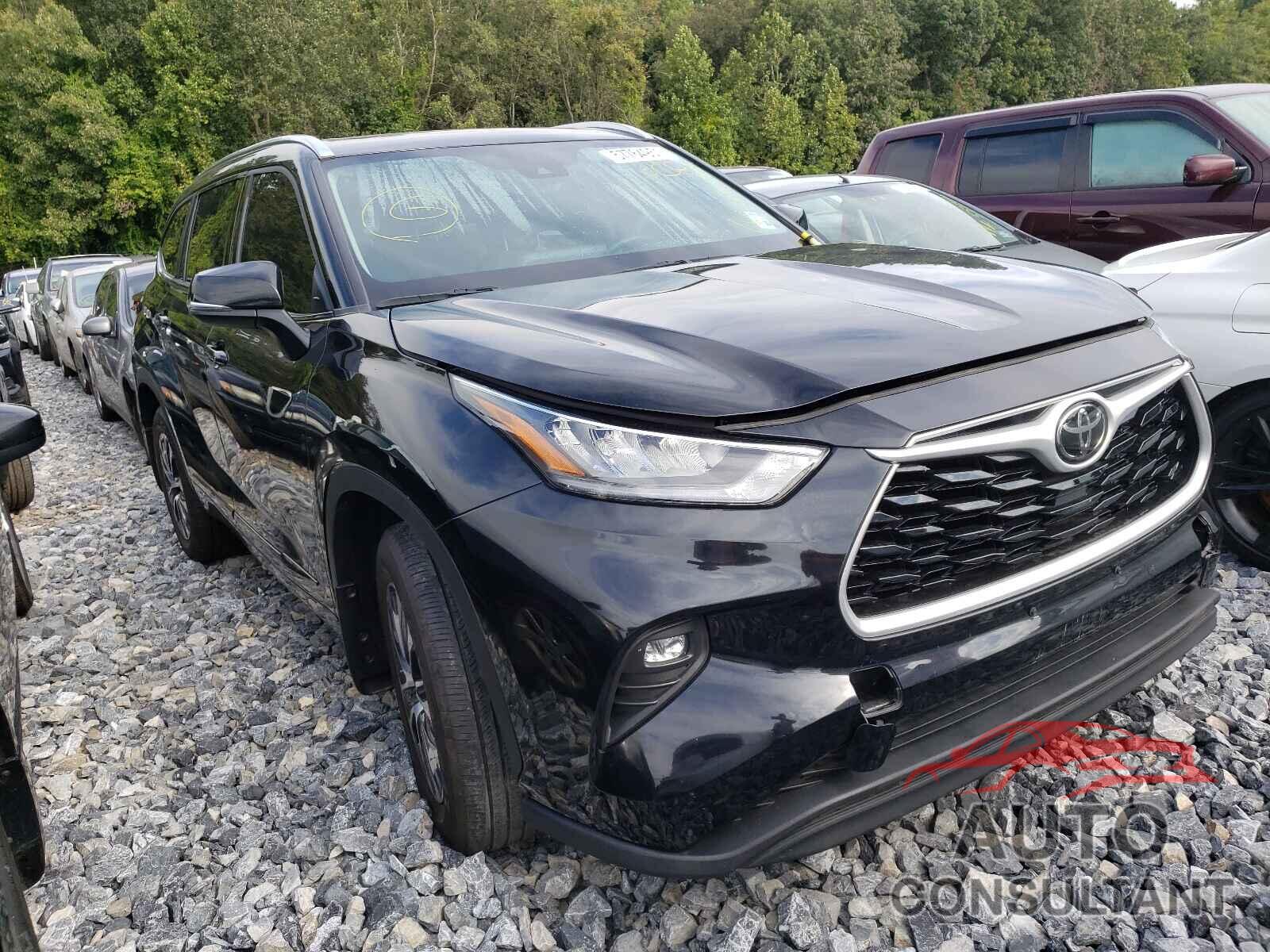 TOYOTA HIGHLANDER 2020 - 5TDGZRBH4LS503754