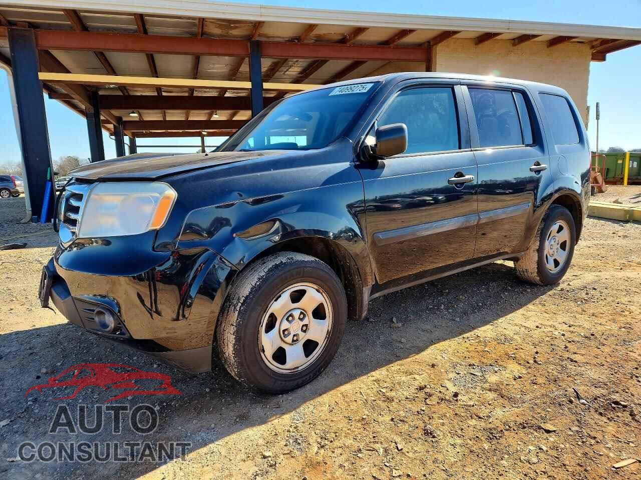 HONDA PILOT 2013 - 5FNYF3H22DB036854