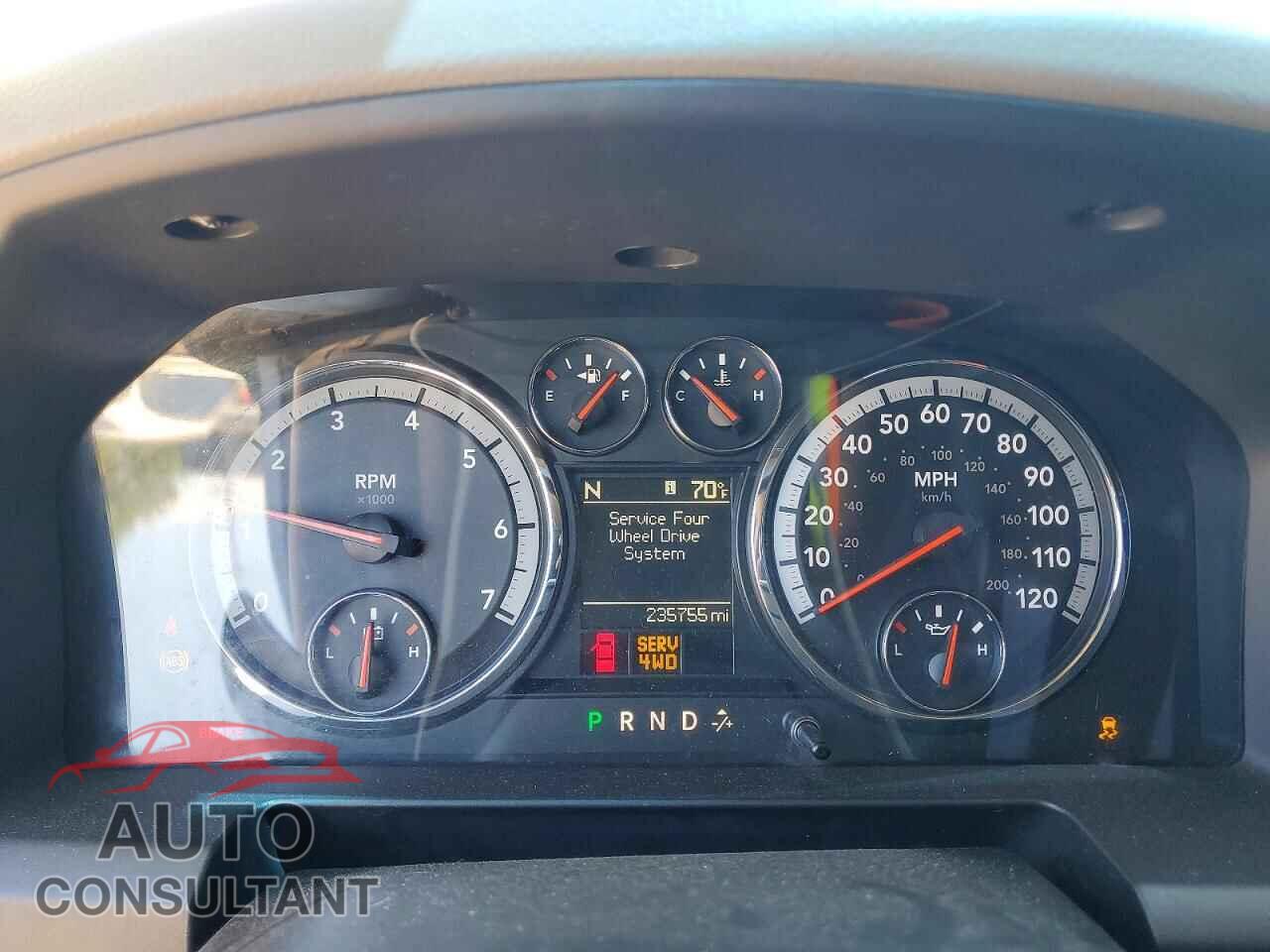DODGE RAM 1500 2012 - 1C6RD7LT6CS204070