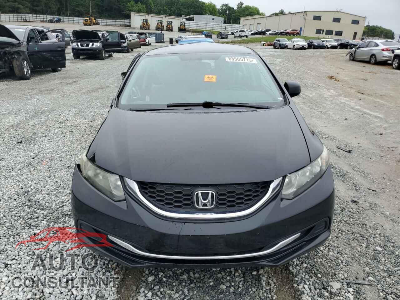 HONDA CIVIC 2013 - 19XFB2F50DE083364
