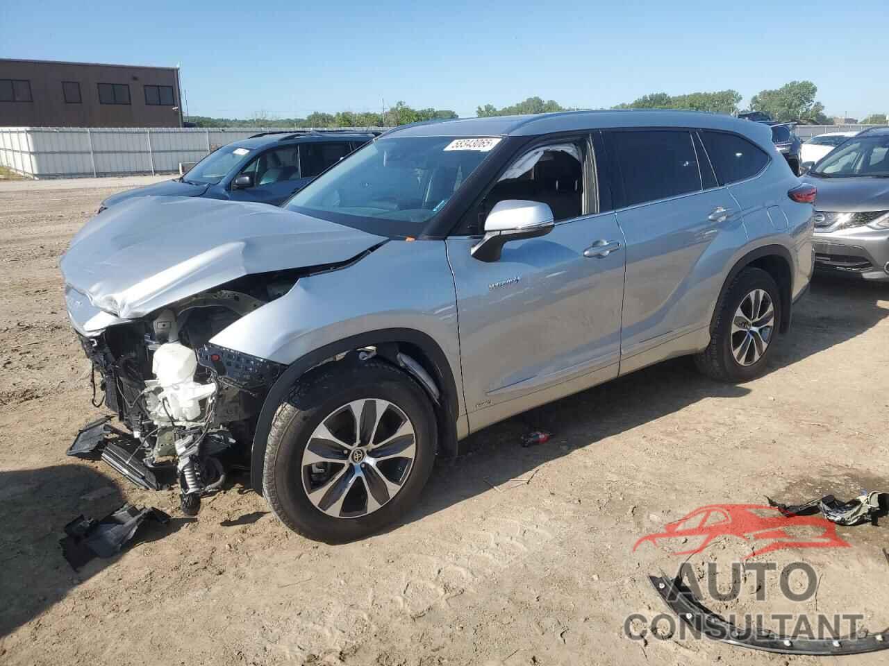 TOYOTA HIGHLANDER 2021 - 5TDGBRCH1MS518698
