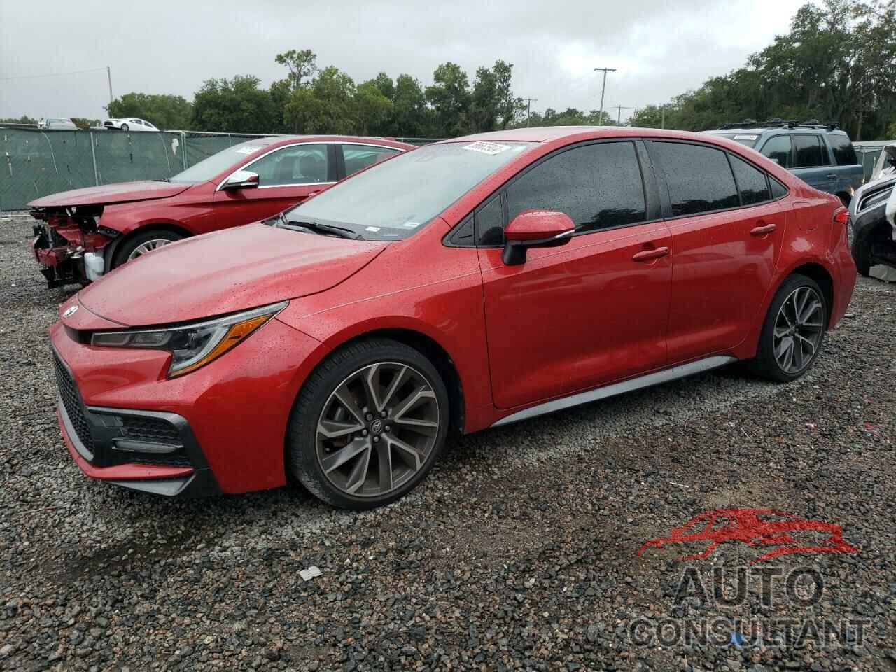 TOYOTA COROLLA 2021 - JTDS4MCE3MJ057336
