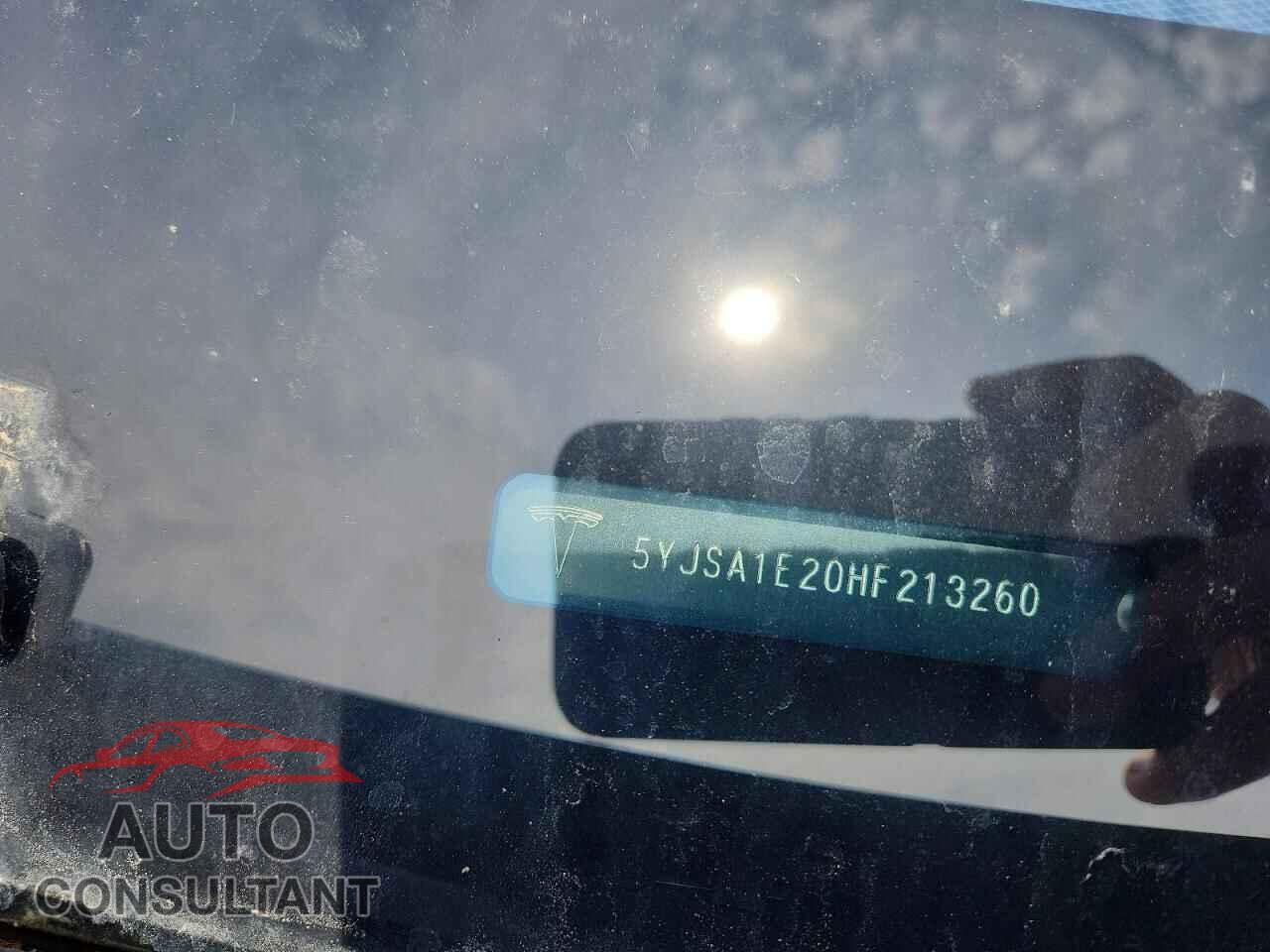 TESLA MODEL S 2017 - 5YJSA1E20HF213260