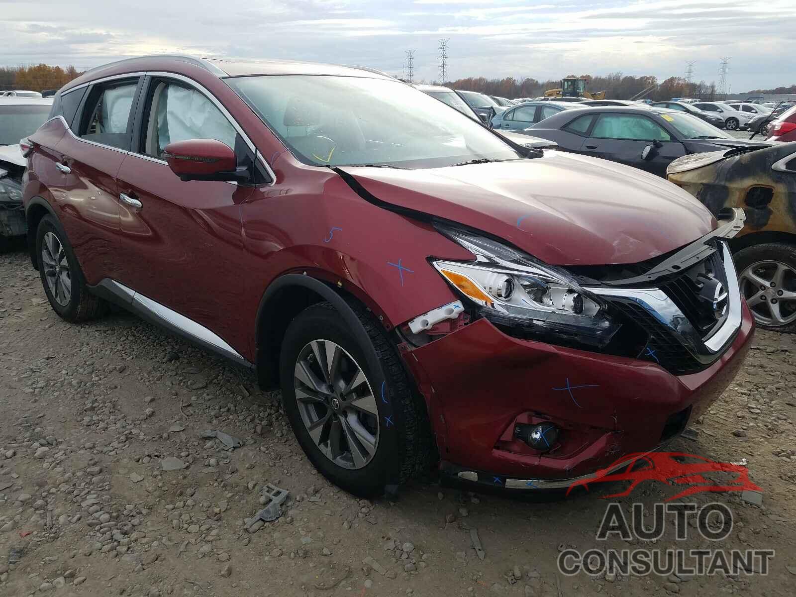 NISSAN MURANO 2017 - 5N1AZ2MG2HN156404