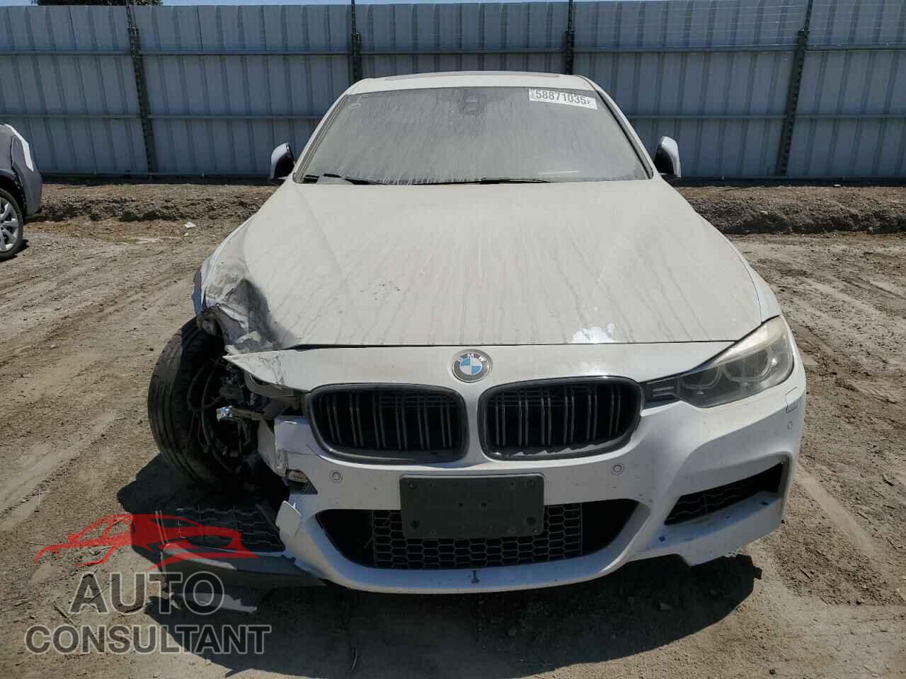BMW 3 SERIES 2013 - WBA3B9C56DF586996