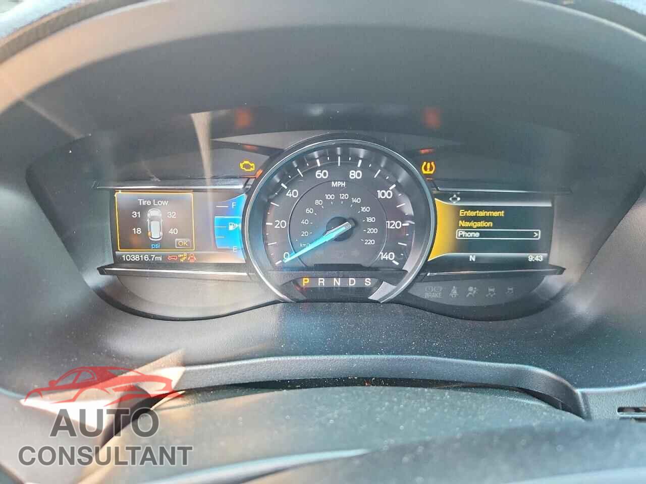 FORD EXPLORER 2017 - 1FM5K8D80HGA45582