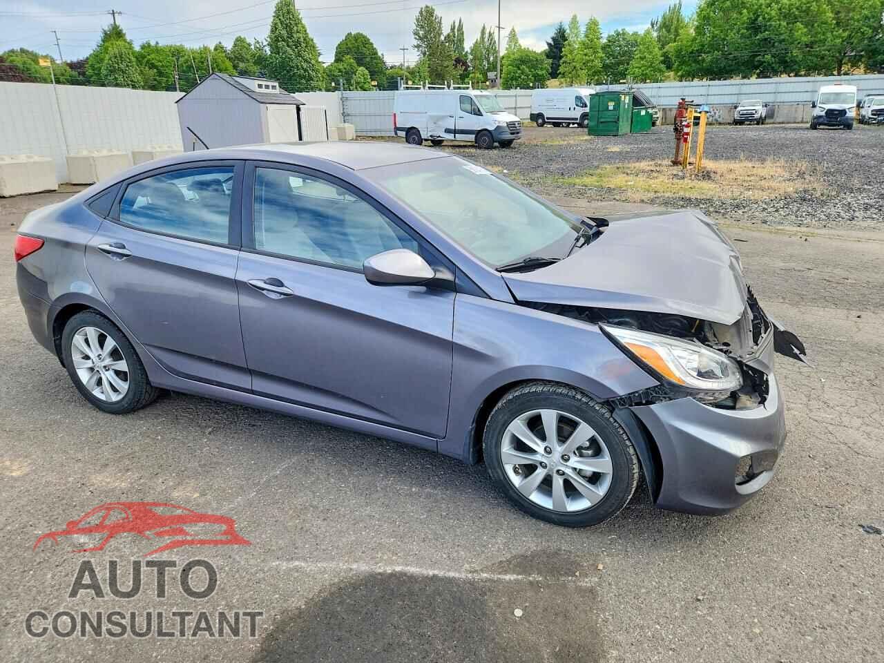 HYUNDAI ACCENT 2014 - KMHCU4AE9EU769109