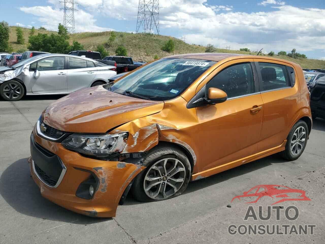 CHEVROLET SONIC 2017 - 1G1JD6SG1H4153151