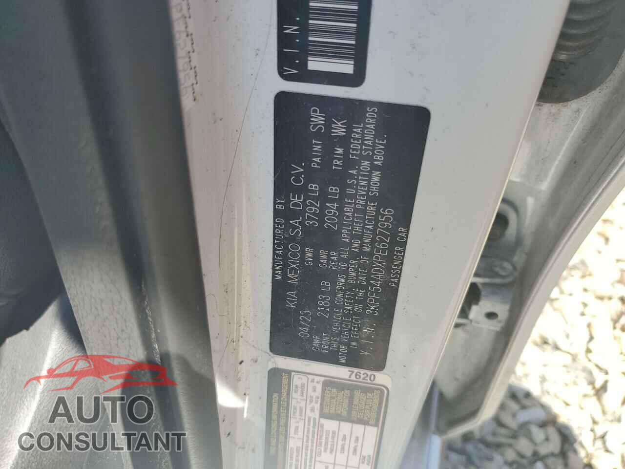 KIA FORTE 2023 - 3KPF54ADXPE627956
