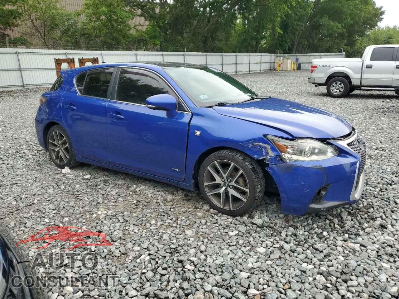 LEXUS CT 200 2014 - JTHKD5BH6E2189132