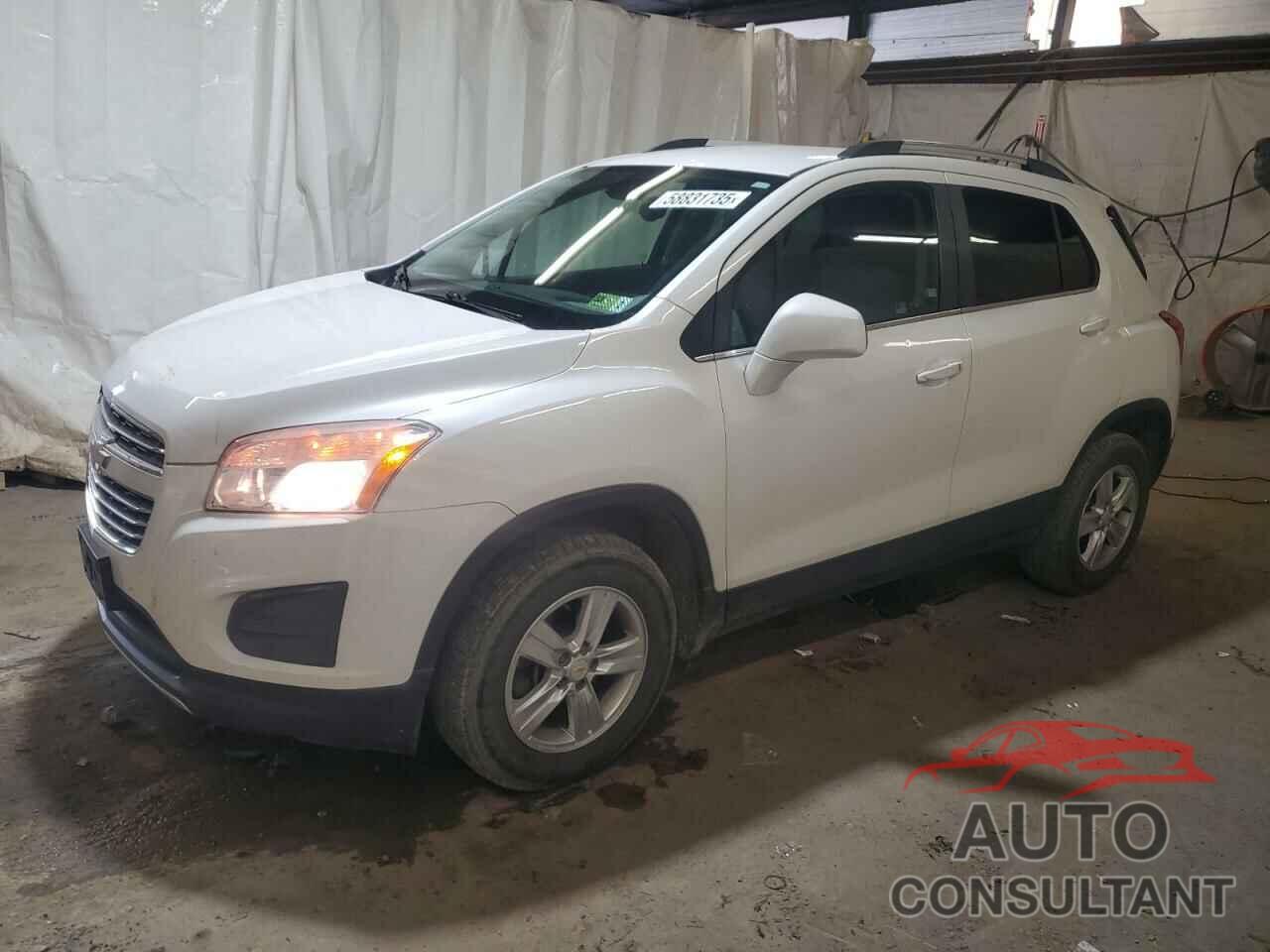 CHEVROLET TRAX 2016 - KL7CJPSB6GB561252