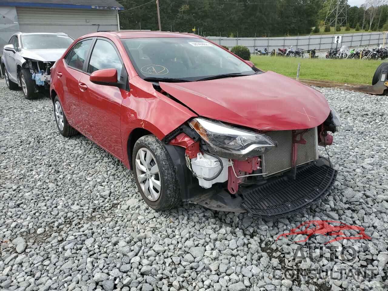 TOYOTA COROLLA 2016 - 2T1BURHE1GC606540