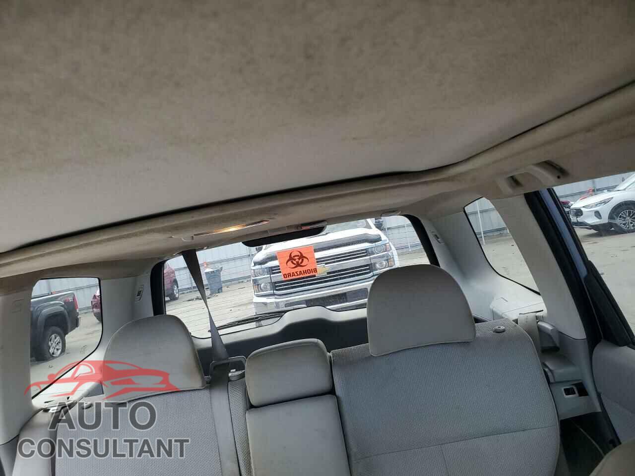 SUBARU FORESTER 2012 - JF2SHADC6CH447211