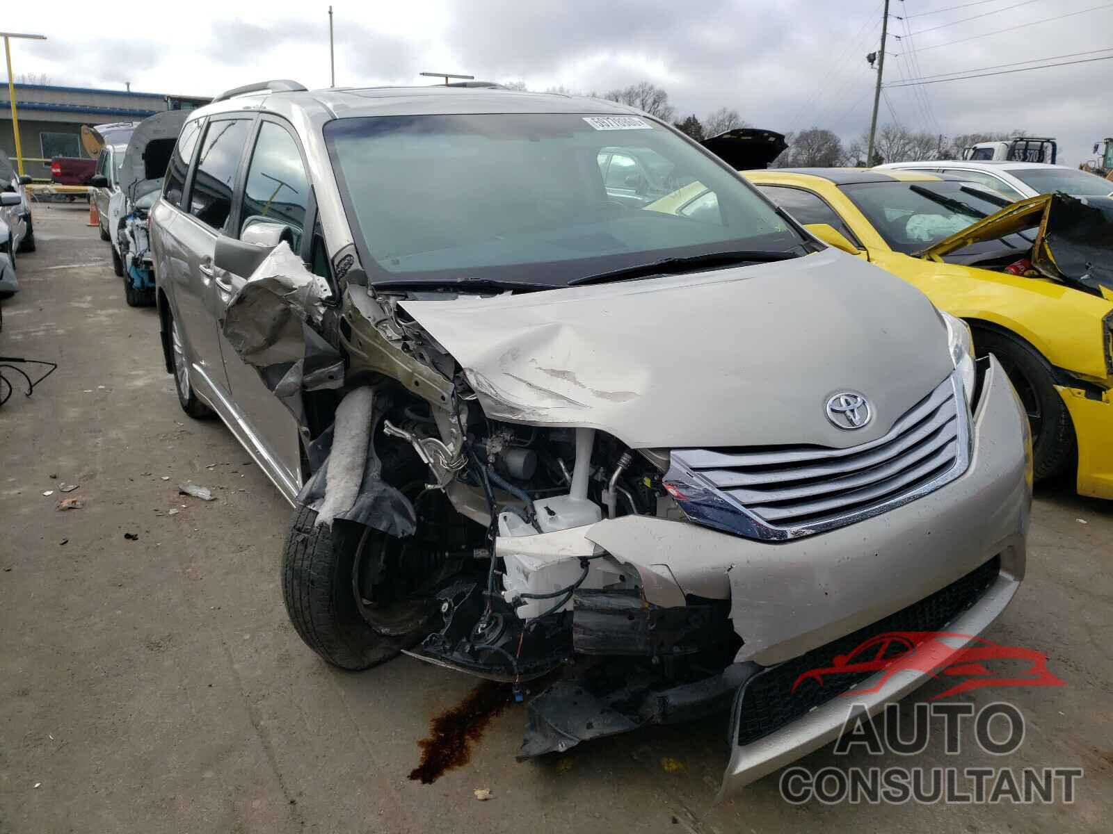 TOYOTA SIENNA 2016 - 5TDYK3DC5GS716614