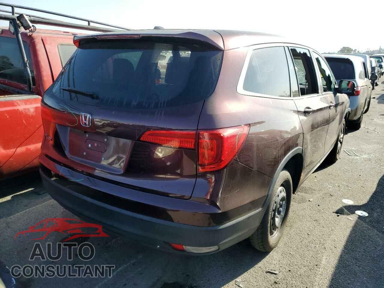 HONDA PILOT 2017 - 5FNYF5H32HB039960