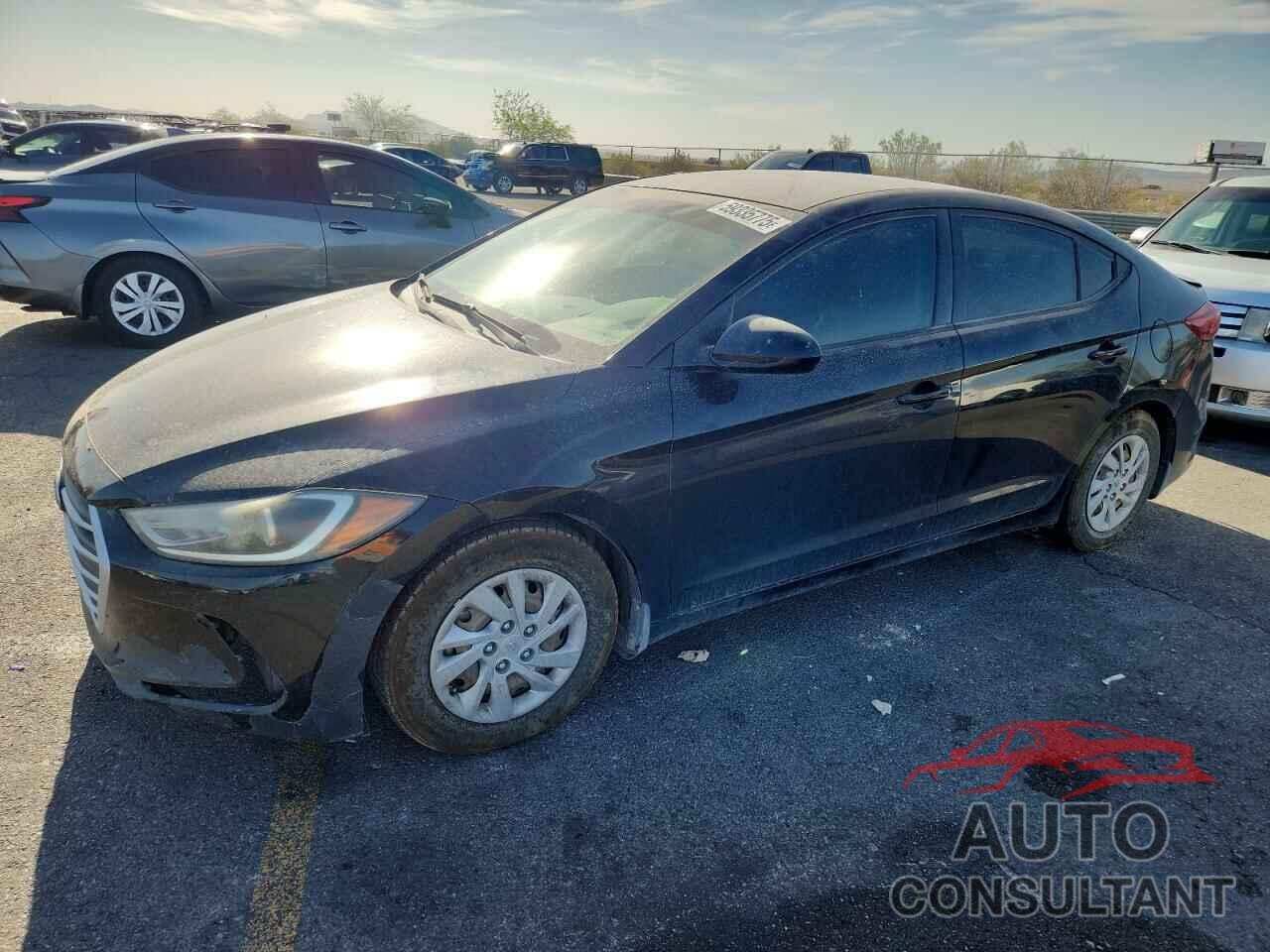 HYUNDAI ELANTRA 2018 - KMHD74LF8JU584366