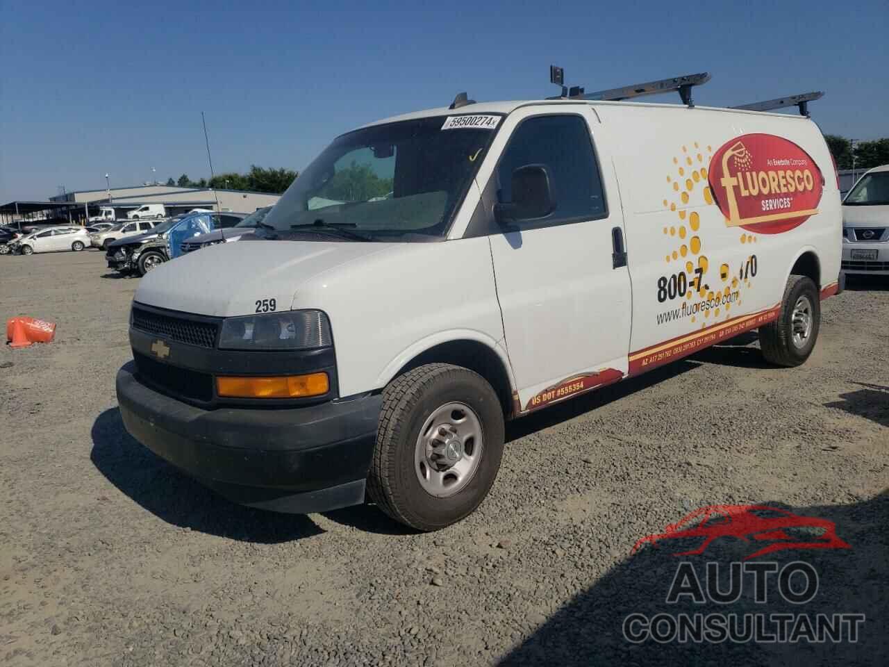CHEVROLET EXPRESS 2018 - 1GCZGHFG2J1199425