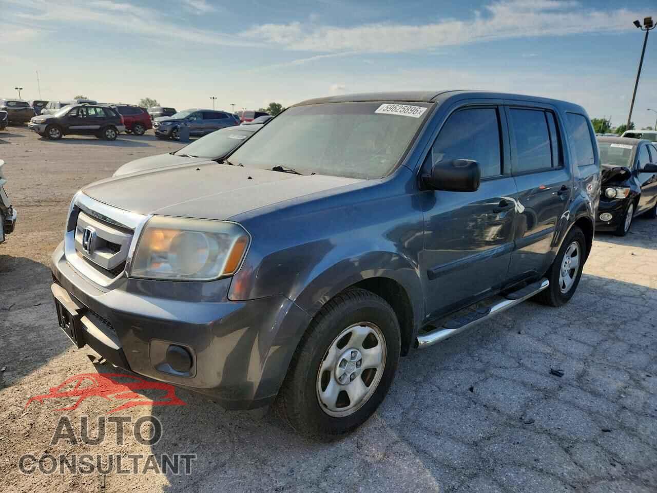HONDA PILOT 2011 - 5FNYF4H25BB088773