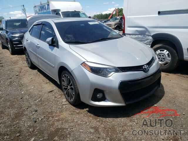 TOYOTA COROLLA 2015 - 2T1BURHE4FC302455