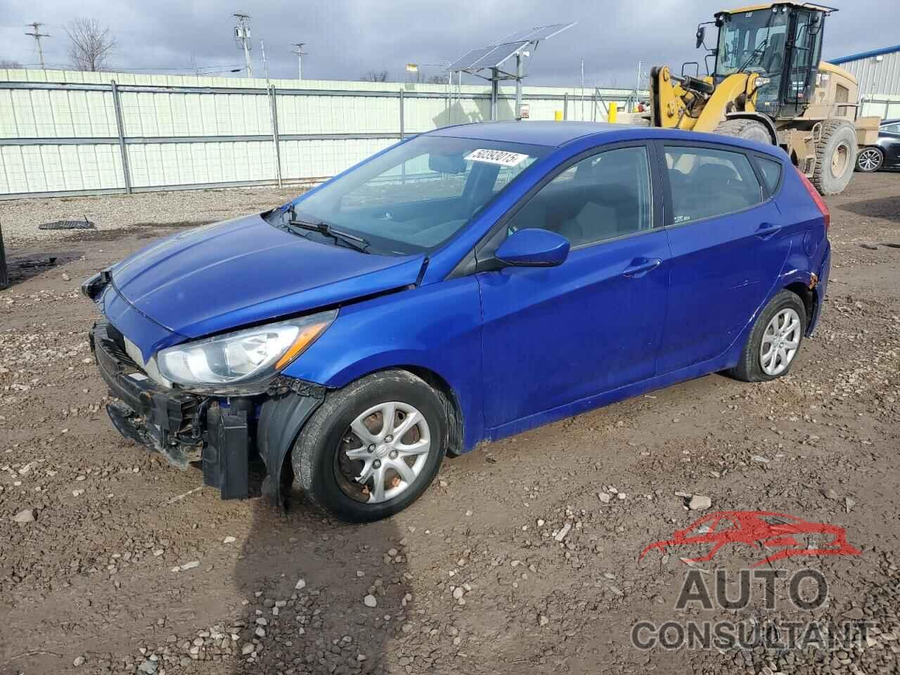 HYUNDAI ACCENT 2012 - KMHCT5AE5CU011810