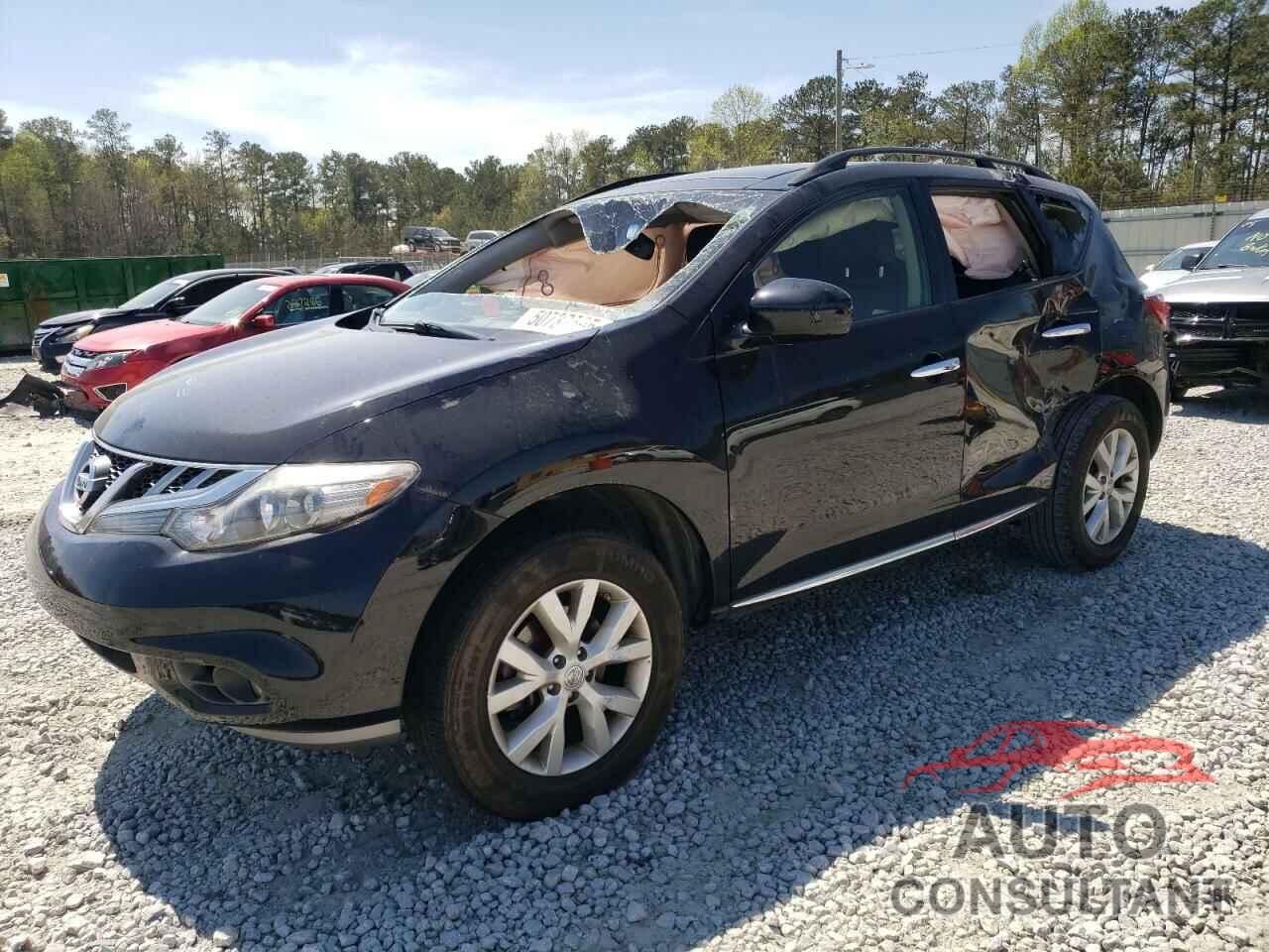 NISSAN MURANO 2013 - JN8AZ1MU2DW211396