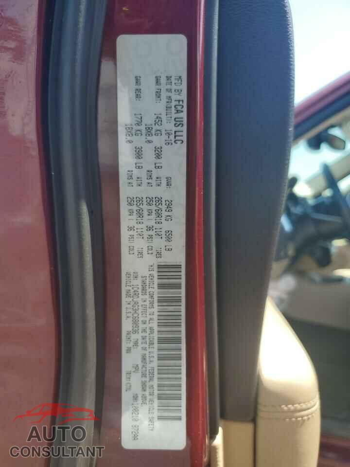 DODGE DURANGO 2017 - 1C4RDJAG3HC680936