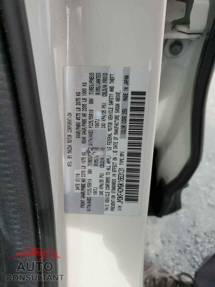 MAZDA CX-5 2019 - JM3KFADM9K1663131