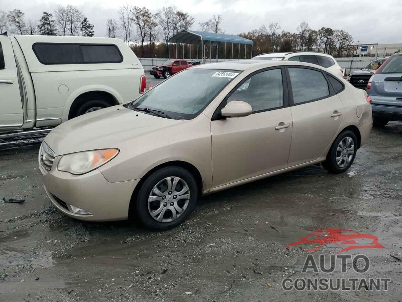 HYUNDAI ELANTRA 2010 - KMHDU4AD5AU072686