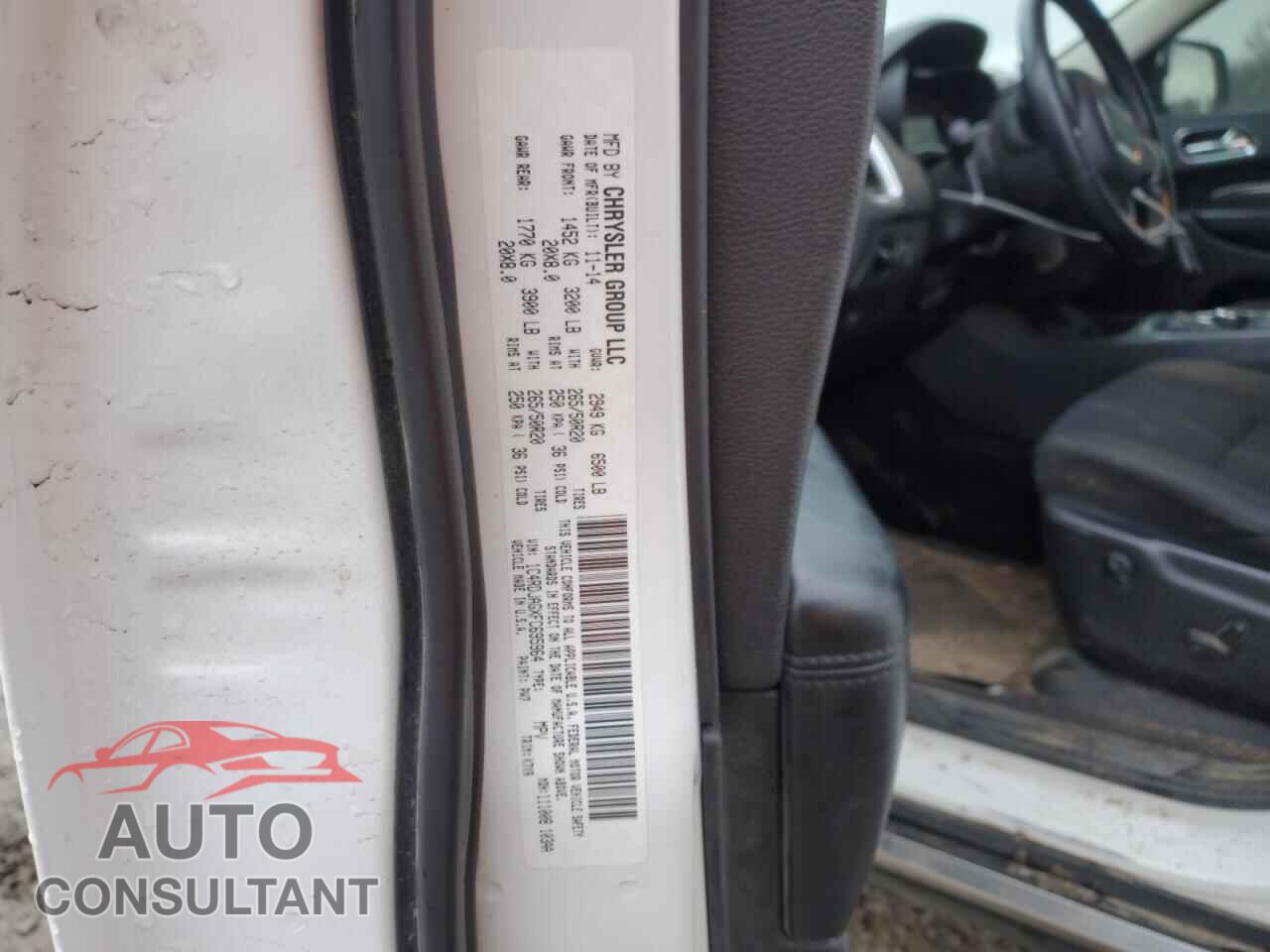 DODGE DURANGO 2015 - 1C4RDJAGXFC695964