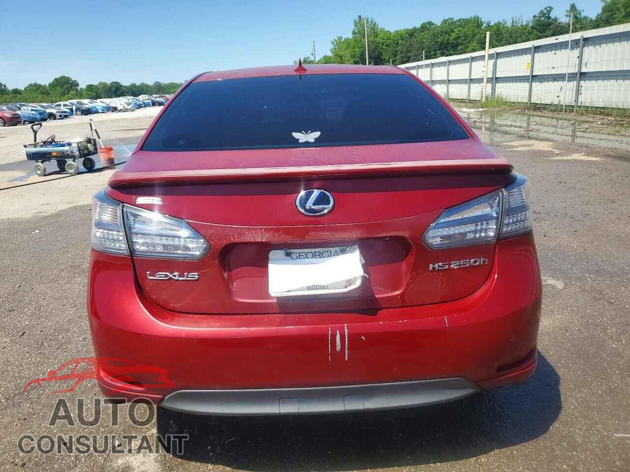 LEXUS HS 2010 - JTHBB1BA7A2001178