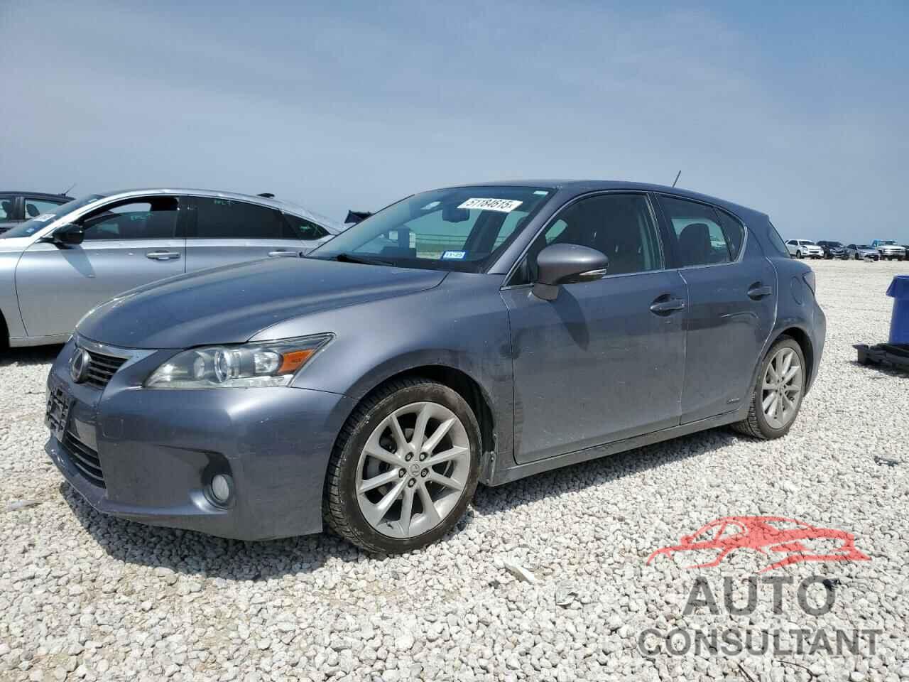 LEXUS CT 200 2012 - JTHKD5BHXC2069394