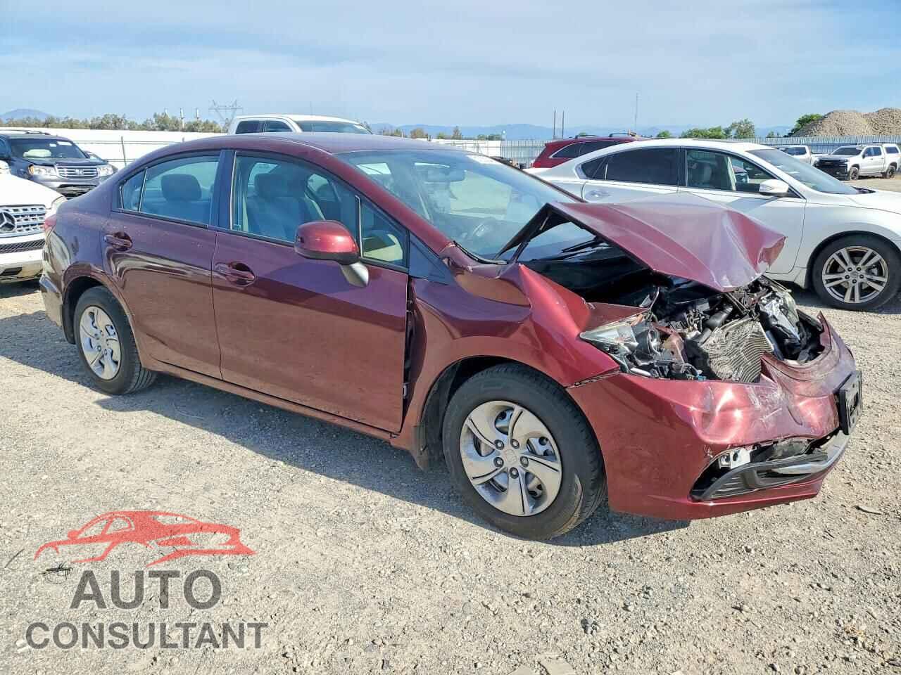 HONDA CIVIC 2013 - 2HGFB2F57DH563875