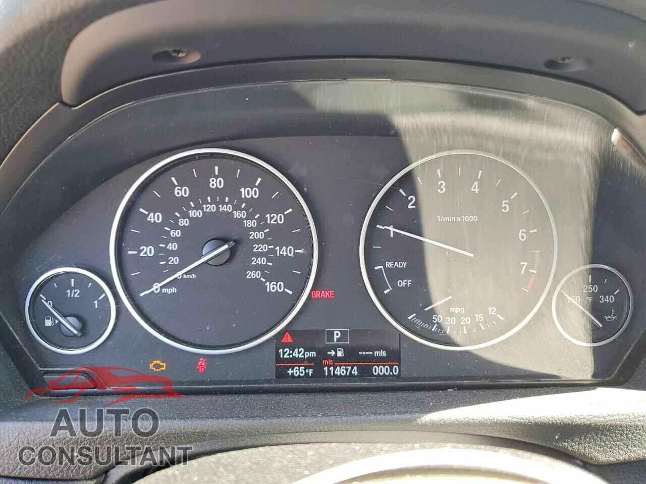 BMW 3 SERIES 2013 - WBA3B3C59DJ811907