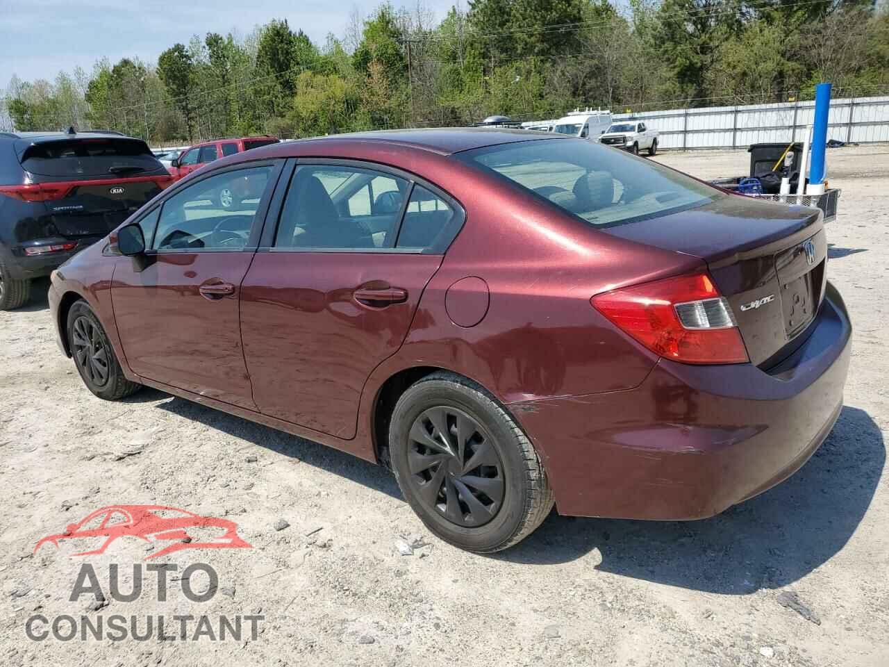 HONDA CIVIC 2012 - 19XFB2F5XCE386697