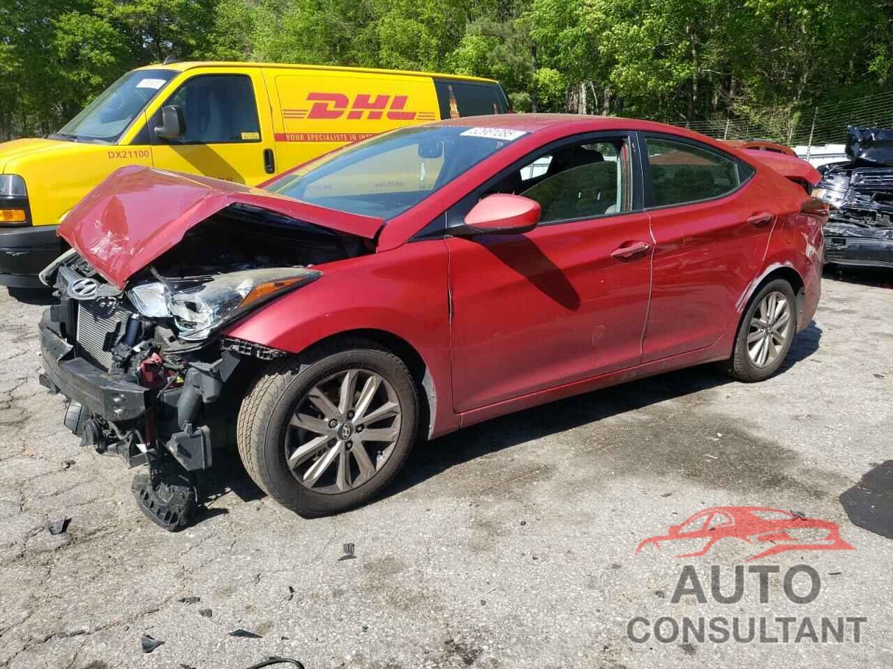 HYUNDAI ELANTRA 2016 - KMHDH4AE2GU531484