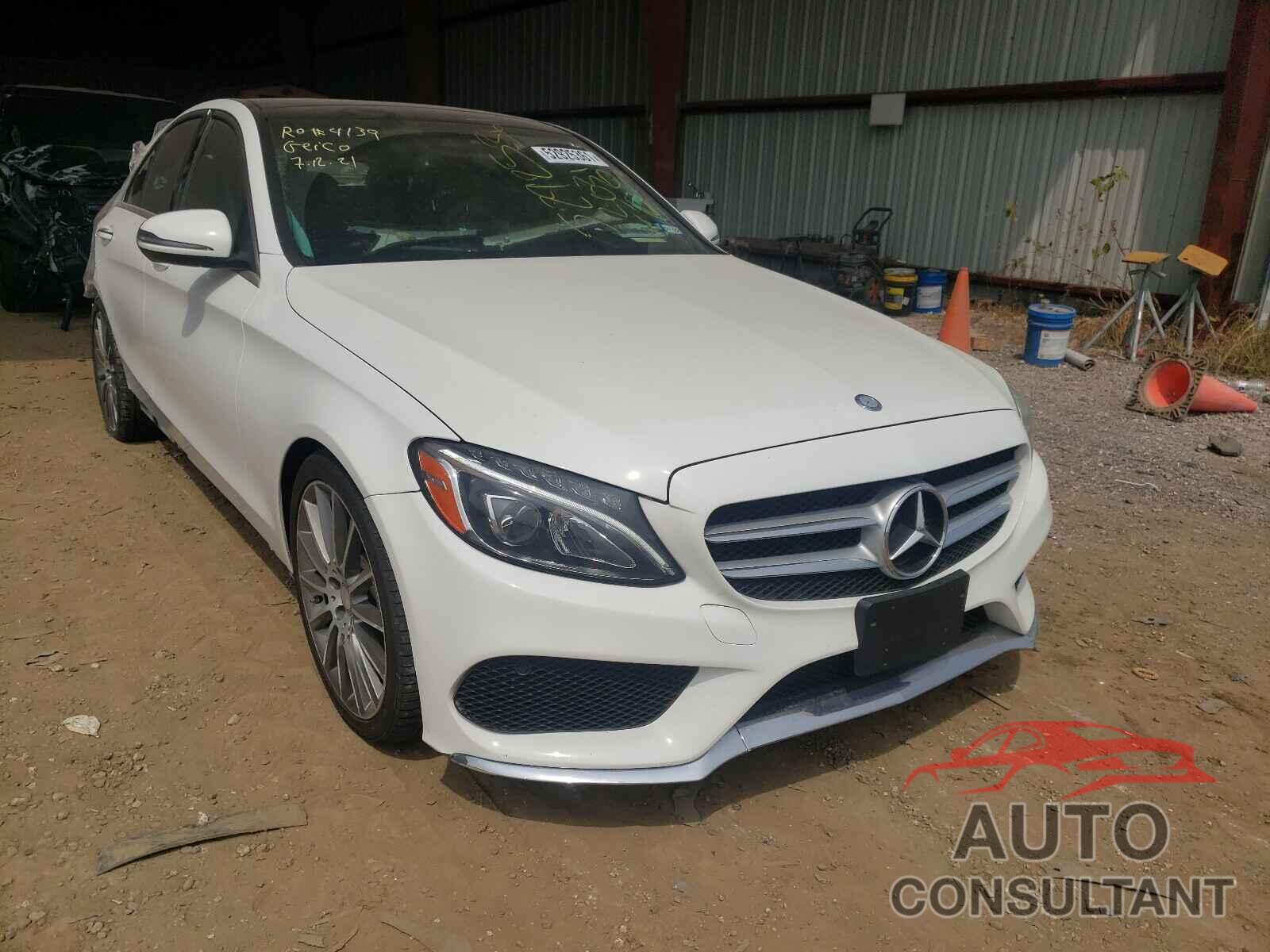 MERCEDES-BENZ C-CLASS 2016 - 55SWF4JB7GU123031