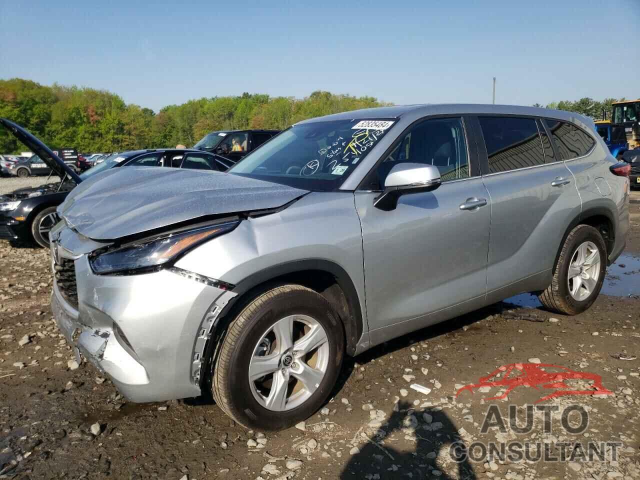 TOYOTA HIGHLANDER 2023 - 5TDKDRAH9PS525409