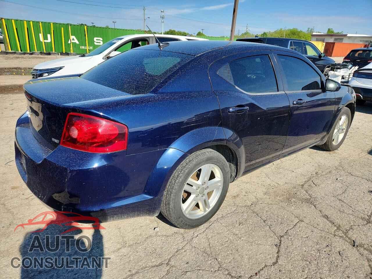 DODGE AVENGER 2012 - 1C3CDZCB5CN182776
