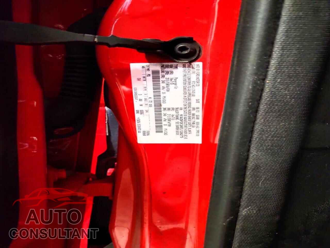 FORD FOCUS 2014 - 1FADP3F26EL124275