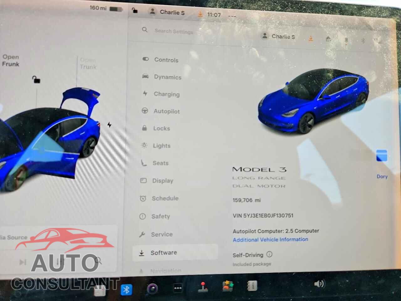 TESLA MODEL 3 2018 - 5YJ3E1EB0JF130751