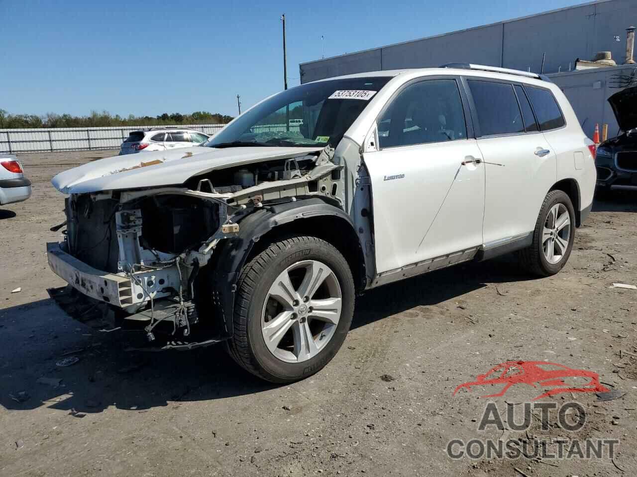 TOYOTA HIGHLANDER 2012 - 5TDDK3EH0CS119549