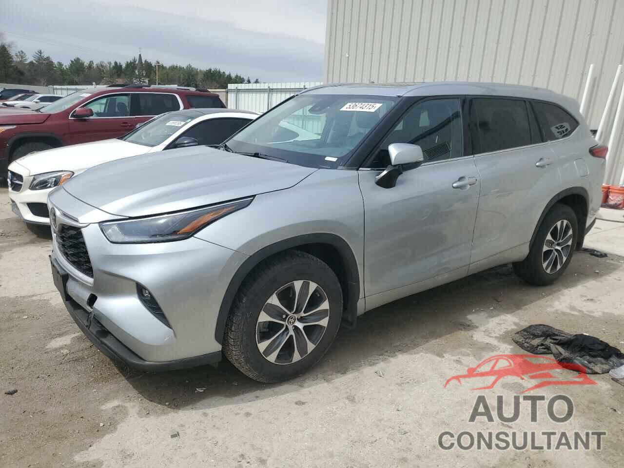 TOYOTA HIGHLANDER 2021 - 5TDGZRBH4MS081292