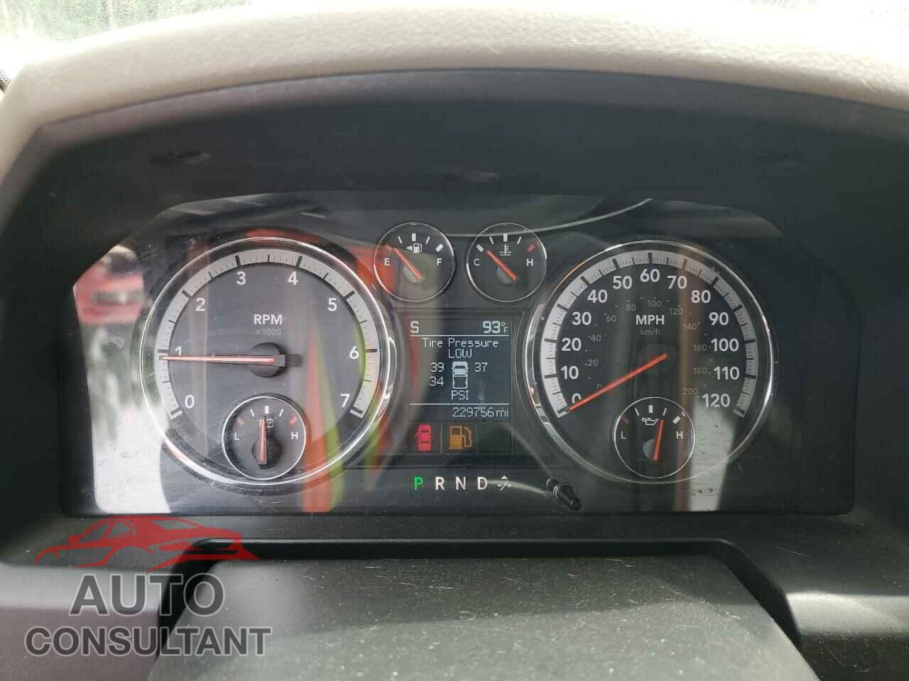 DODGE RAM 1500 2012 - 1C6RD6GT9CS174048