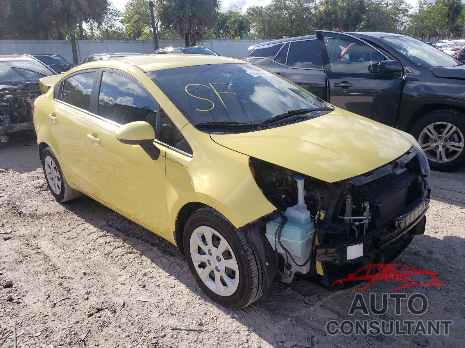 KIA RIO 2016 - KNADM4A37G6600539