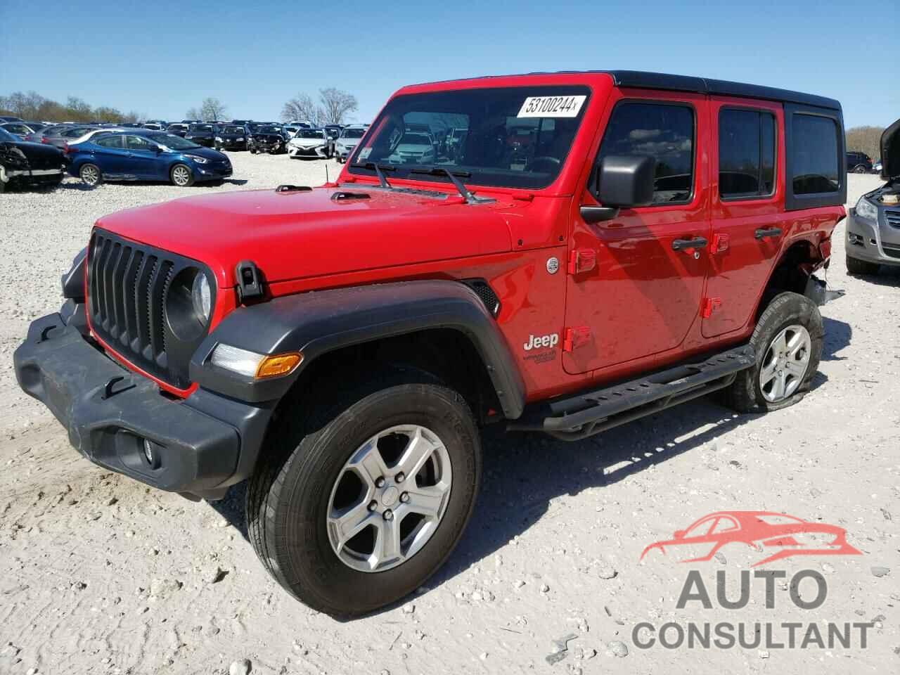 JEEP WRANGLER 2018 - 1C4HJXDG8JW103214