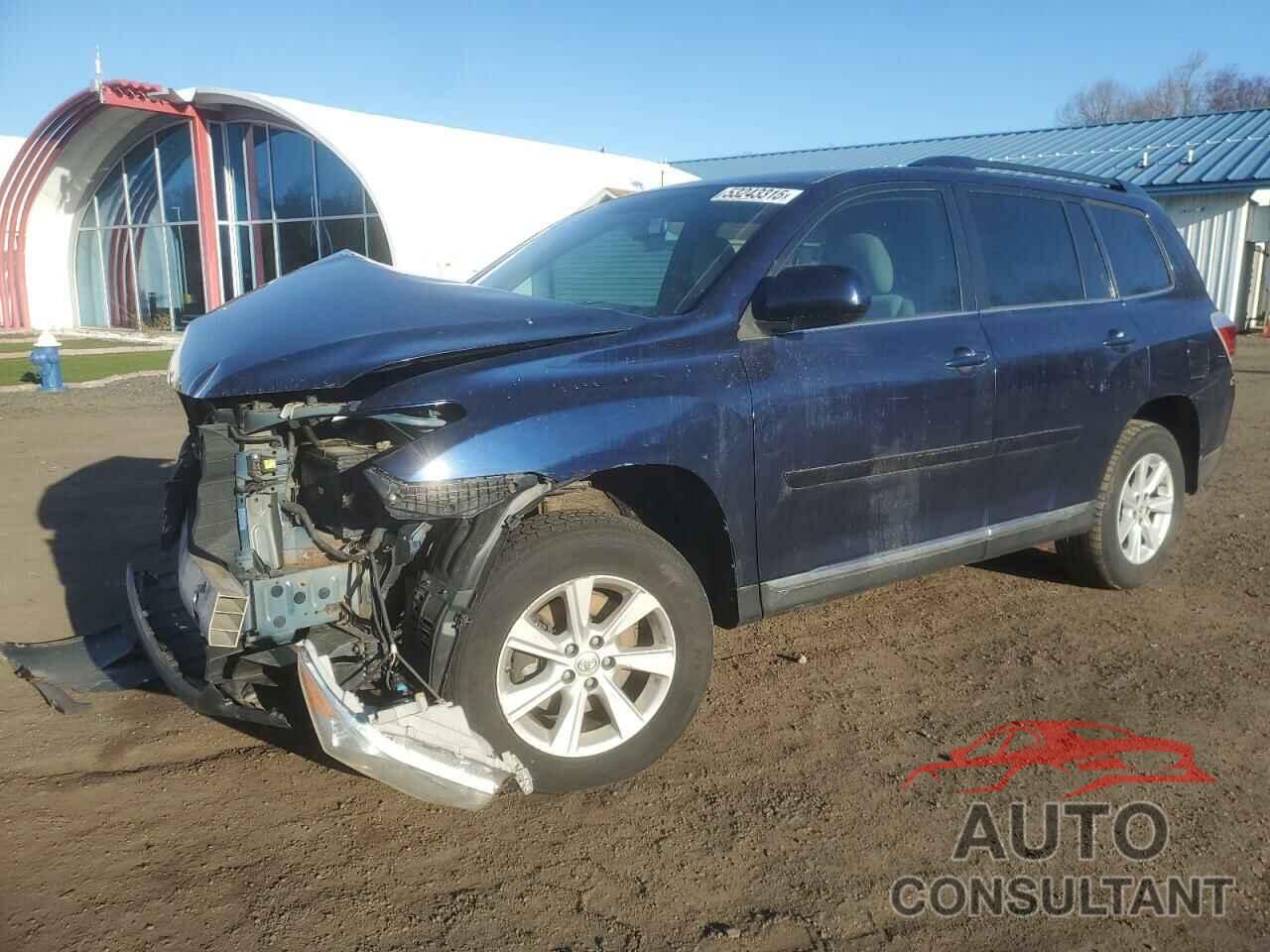 TOYOTA HIGHLANDER 2011 - 5TDBK3EH3BS044979