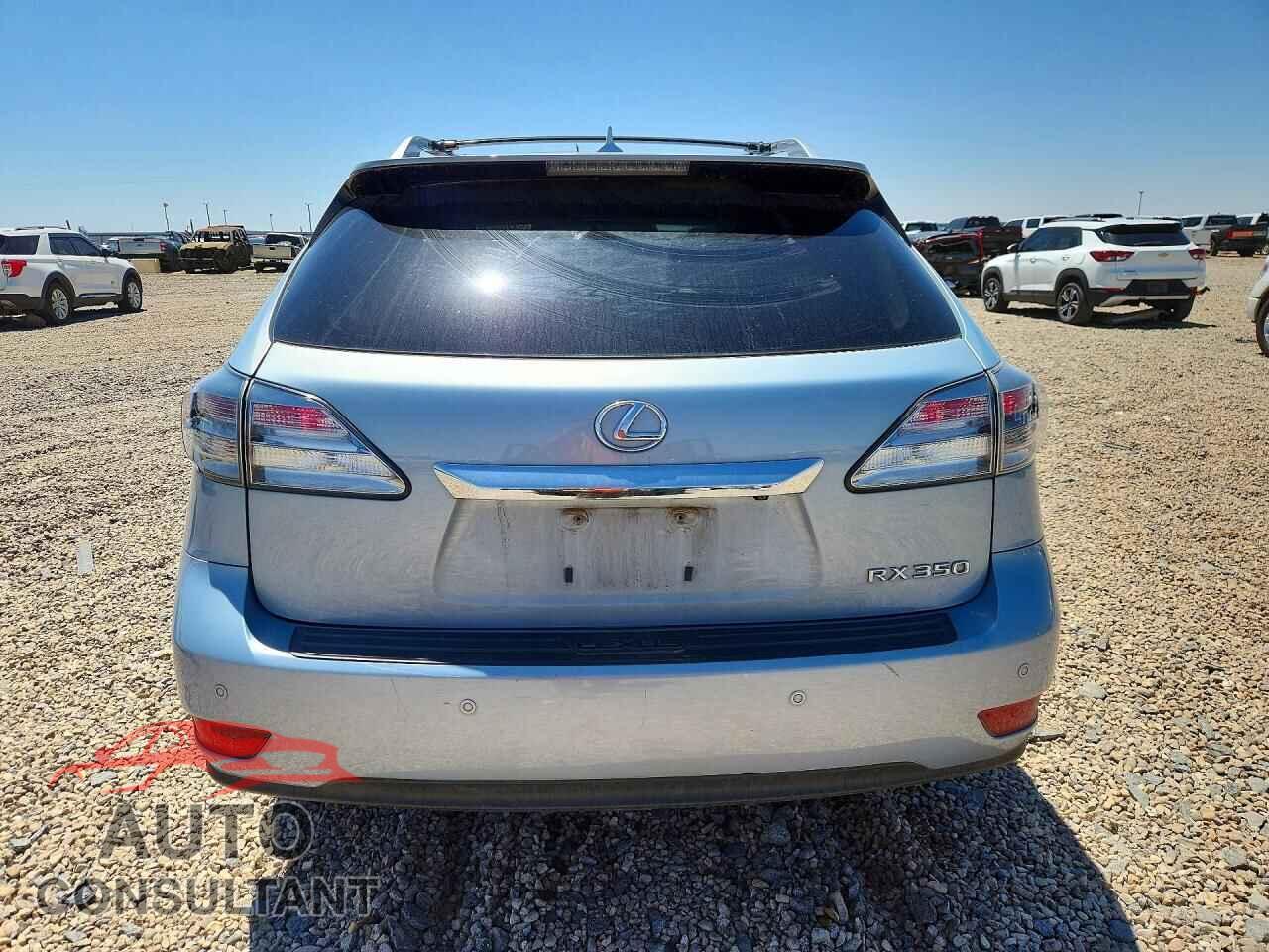 LEXUS RX350 2011 - 2T2BK1BA9BC092504