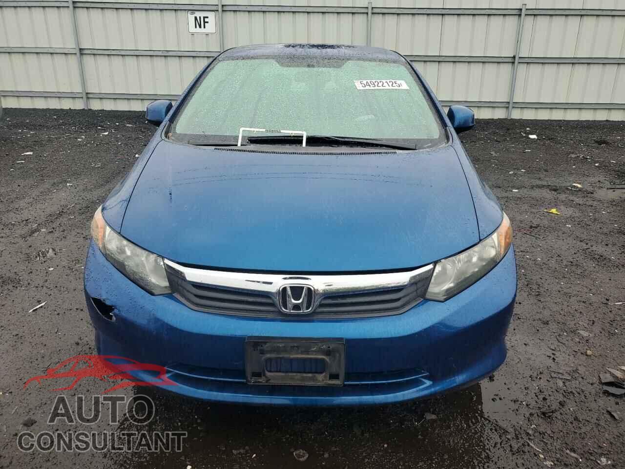 HONDA CIVIC 2012 - 2HGFB2F56CH534656