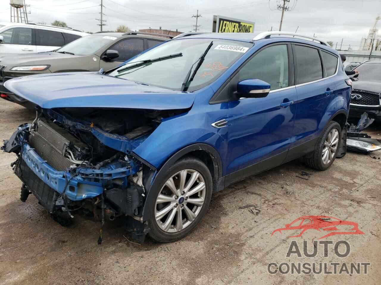 FORD ESCAPE 2017 - 1FMCU0JD7HUD65343